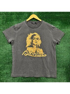 Junk Food Clothing x Blondie Parallel Lines Rock Band T-Shirt Size Large